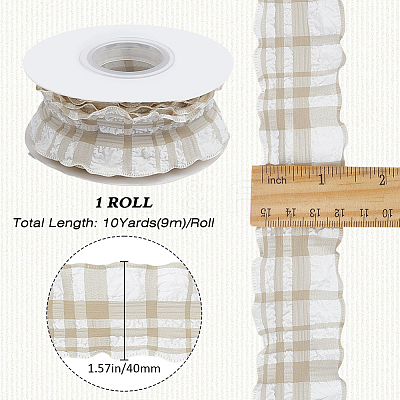 10 Yards Linen Ribbon for Sewing Decoration OCOR-WH20007-03C-1