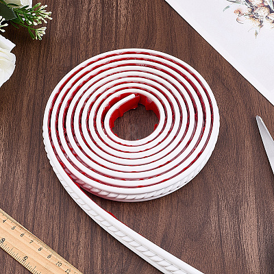 PVC Self-Adhesive Flexible Molding Trim AJEW-WH20064-72-1