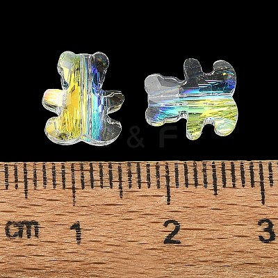 Electroplate Glass Beads EGLA-P059-01B-AB08-1