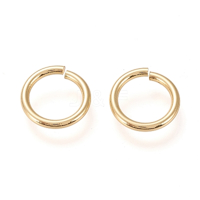 Brass Open Jump Ring KK-L006-017B-G-1