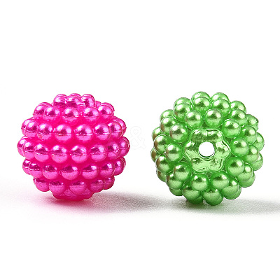 ABS Plastic Beads KY-T041-02-12MM-B-1