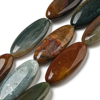 Natural Ocean Agate Beads Strands G-B078-E06-01-1