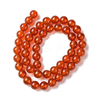 Natural Carnelian Beads Strands X-GSR8MM060-1-1