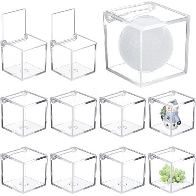 Transparent Plastic Gift Boxes CON-WH0003-14-1