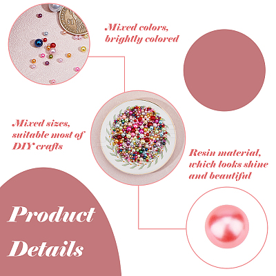 Resin Cabochons MRMJ-HS0001-02-1