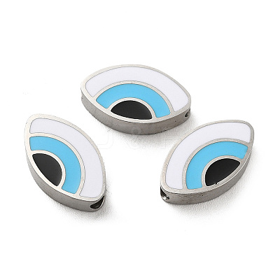 304 Stainless Steel Beads STAS-C074-09P-01-1
