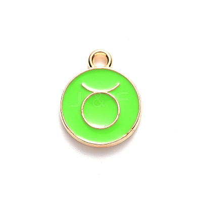 Alloy Enamel Pendants LS-ENAM-S124-01B-06C-1