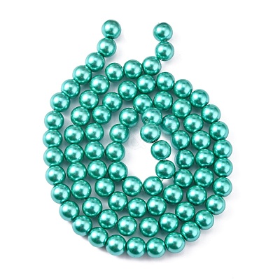 Glass Pearl Beads Strands HYC004-1