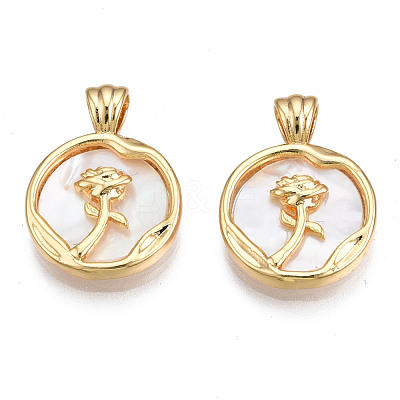 Brass Pendants KK-N233-163-1