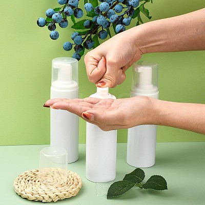 150ml Refillable PET Plastic Foaming Soap Dispensers TOOL-WH0080-52B-1