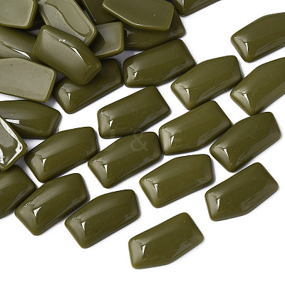 Opaque Acrylic Cabochons MACR-S373-136-A11-1