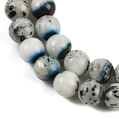 Natural Blue Ice Glacierite Stone Beads Strands G-H062-A04-02-1