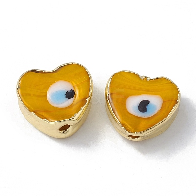 Brass Beads KK-A176-06G-M-1