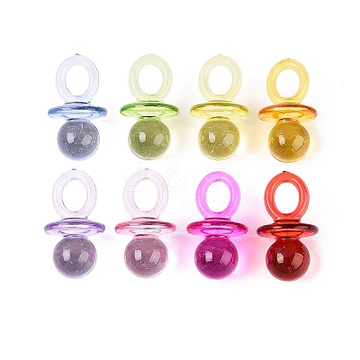 Transparent Acrylic Big Pendants TACR-ZX001-01-1