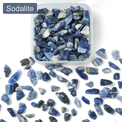 50G Natural Sodalite Beads G-YW0001-77-1
