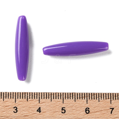 Opaque Acrylic Beads OACR-M015-14E-1