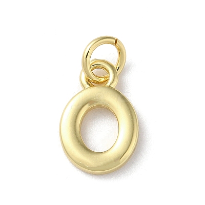 Rack Plating Brass Charms KK-P245-06G-O-1