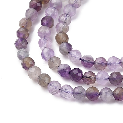 Natural Amethyst Beads Strands G-RM2025-A08-3mm-1