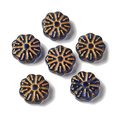 Transparent Lampwork Beads LAMP-P065-03A-09-1