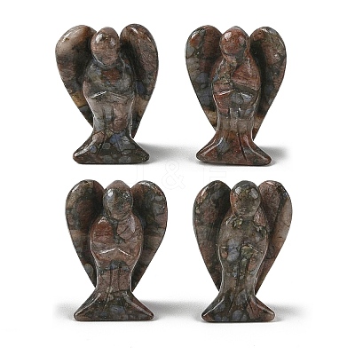 Natural Labradorite Carved Angle Figurines GG-CBA9C2C-A18-1