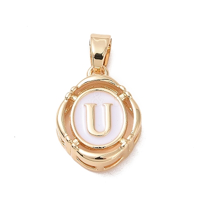 304 Stainless Steel Enamel Pendants STAS-H174-03U-1