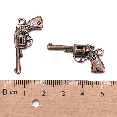 Alloy Pendants X-EA11008Y-R-1