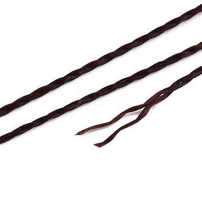 2-Ply Round Waxed Cotton Thread Cords YC-T004-01A-07-1