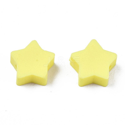 Handmade Polymer Clay Beads CLAY-N011-46A-08-1