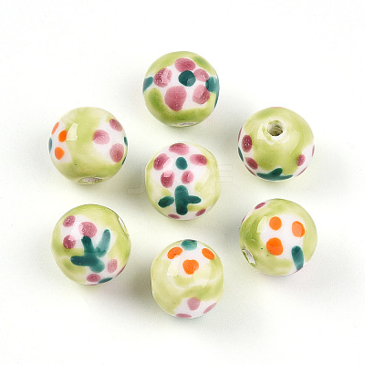 Handmade Porcelain Beads X1-PORC-N009-05C-1