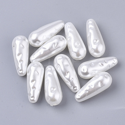 ABS Plastic Imitation Pearl Beads OACR-T022-07-1