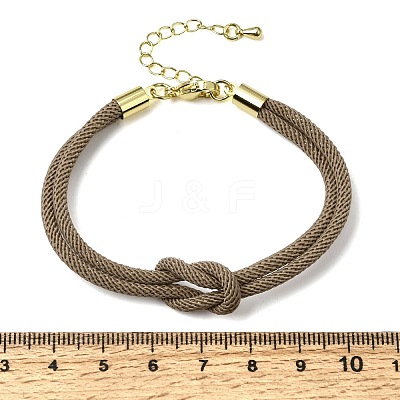 3MM Round Nylon Braided Cord Bracelet Making FB-CBAA152-03G-1