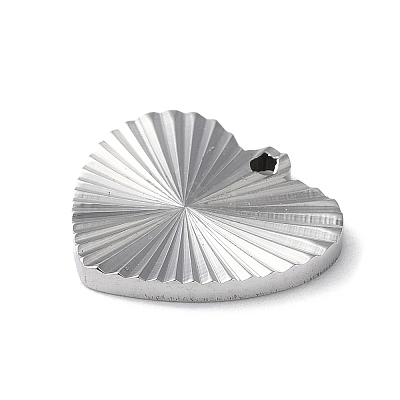 Non-Tarnish 304 Stainless Steel Pendants STAS-D025-01P-02-1