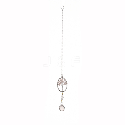 Teardrop Acrylic Beads Big Pendant Decorations LS-HJEW-D029-01P-C-1