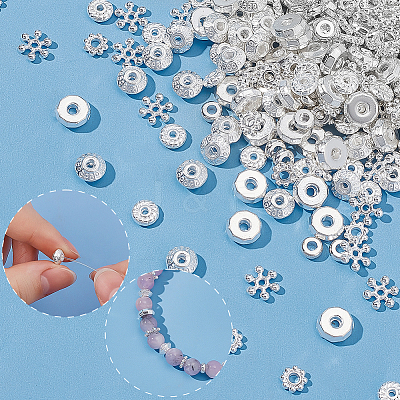 300Pcs 6 Styles DIY Beads Kits DIY-ME0001-12-1