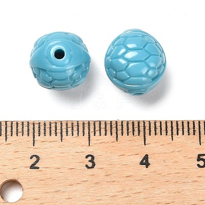 Opaque Acrylic Beads OACR-G037-01C-1