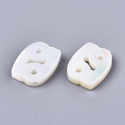 Natural White Shell Beads LS-SSHEL-ZX004-02D-1