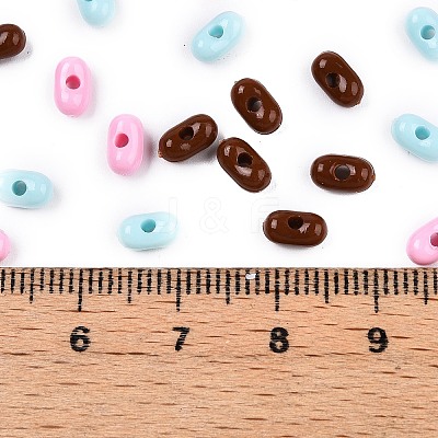 Opaque Acrylic Beads X1-MACR-T048-02M-19-1