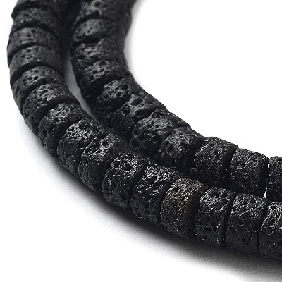 Natural Lava Rock Beads Strands G-D085-B01-01-1