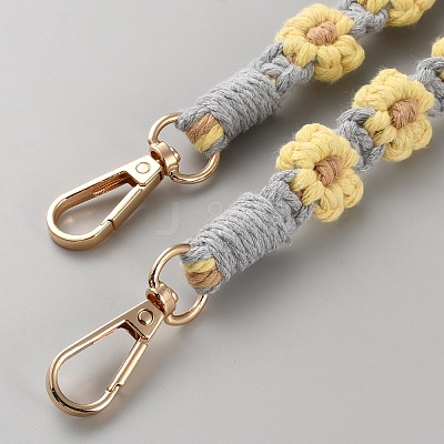 Cotton Rope Shoulder Phone Straps AJEW-WH20026-01G-1