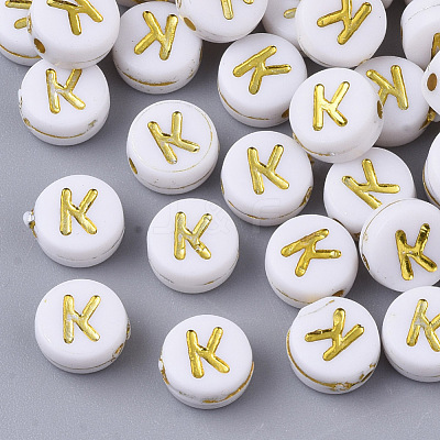 Plating Acrylic Beads X-PACR-R242-01K-1