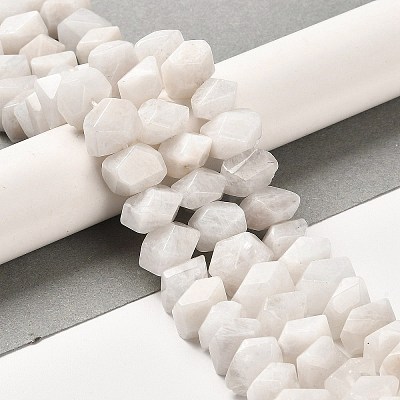 Natural Rainbow Moonstone Beads Strands G-N327-05-02-1