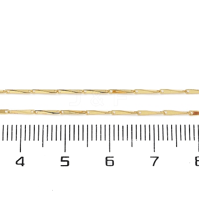 Brass Link Chain Necklaces for Women NJEW-D302-35G-1