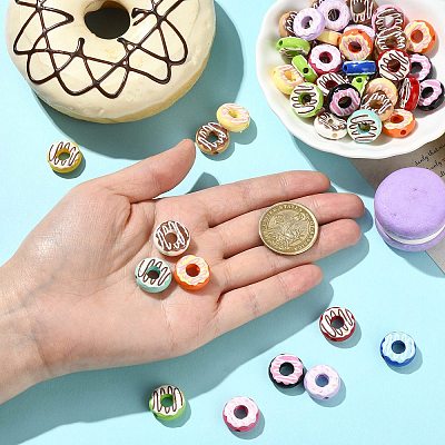 Baking Paint Apaque Acrylic Beads MACR-CJZ0001-06-1