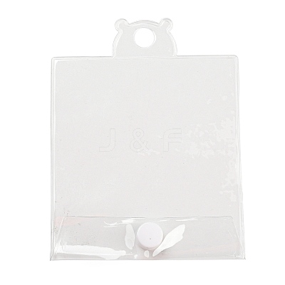 Transparent Plastic Button Bags OPP-Q007-01A-1