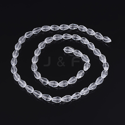 Glass Beads Strands GLAA-R024-15x10mm-12-1