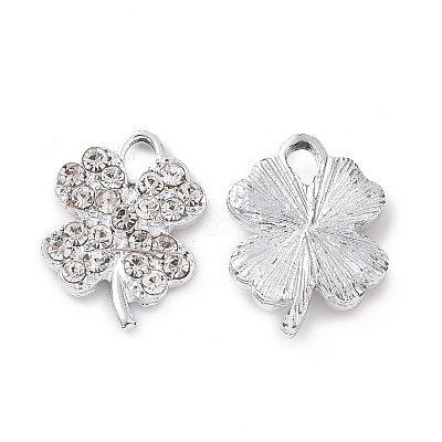 Alloy Crystal Rhinestone Pendants ALRI-C008-41P-1