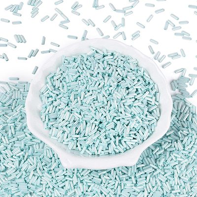FGB Grade A Glass Round Bugle Beads SEED-Q040-06A-04-1