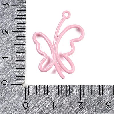 Baking Paint Alloy Pendants FIND-G080-01B-1