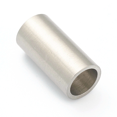 Tarnish Resistant 304 Stainless Steel Magnetic Clasps with Glue-in Ends STAS-B017-01D-P-1