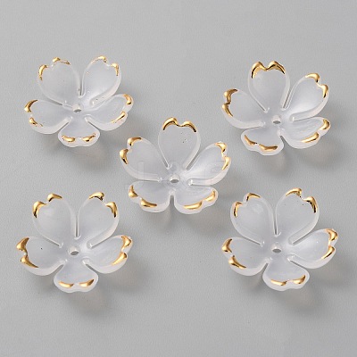 Acrylic Bead Caps OACR-CJC0002-04F-1